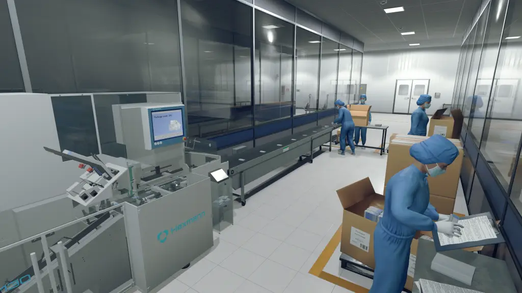 Фармацевтический VR завод