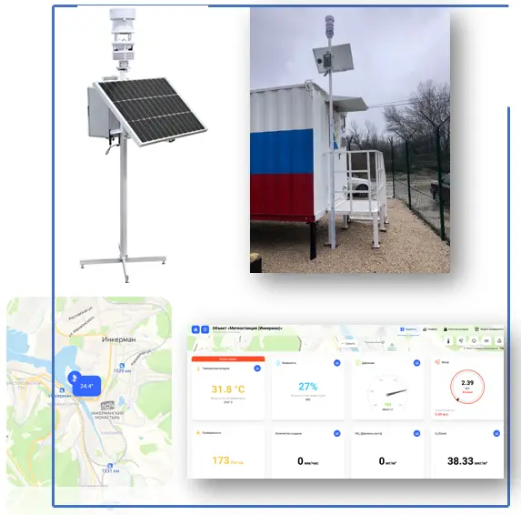 КОМПЛЕКС «МЕТЕОДОЗОР» ДЛЯ МОНИТОРИНГА СОСТОЯНИЯ ВОЗДУХА